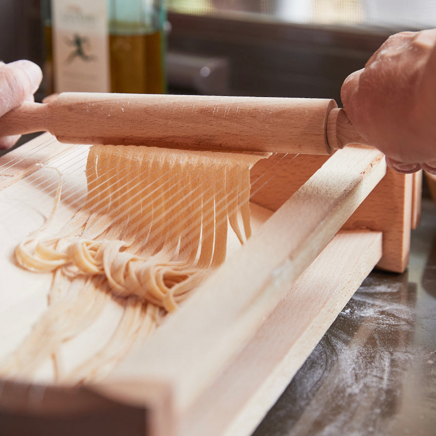 Italian Pasta Chitarra with Rolling Pin - Small