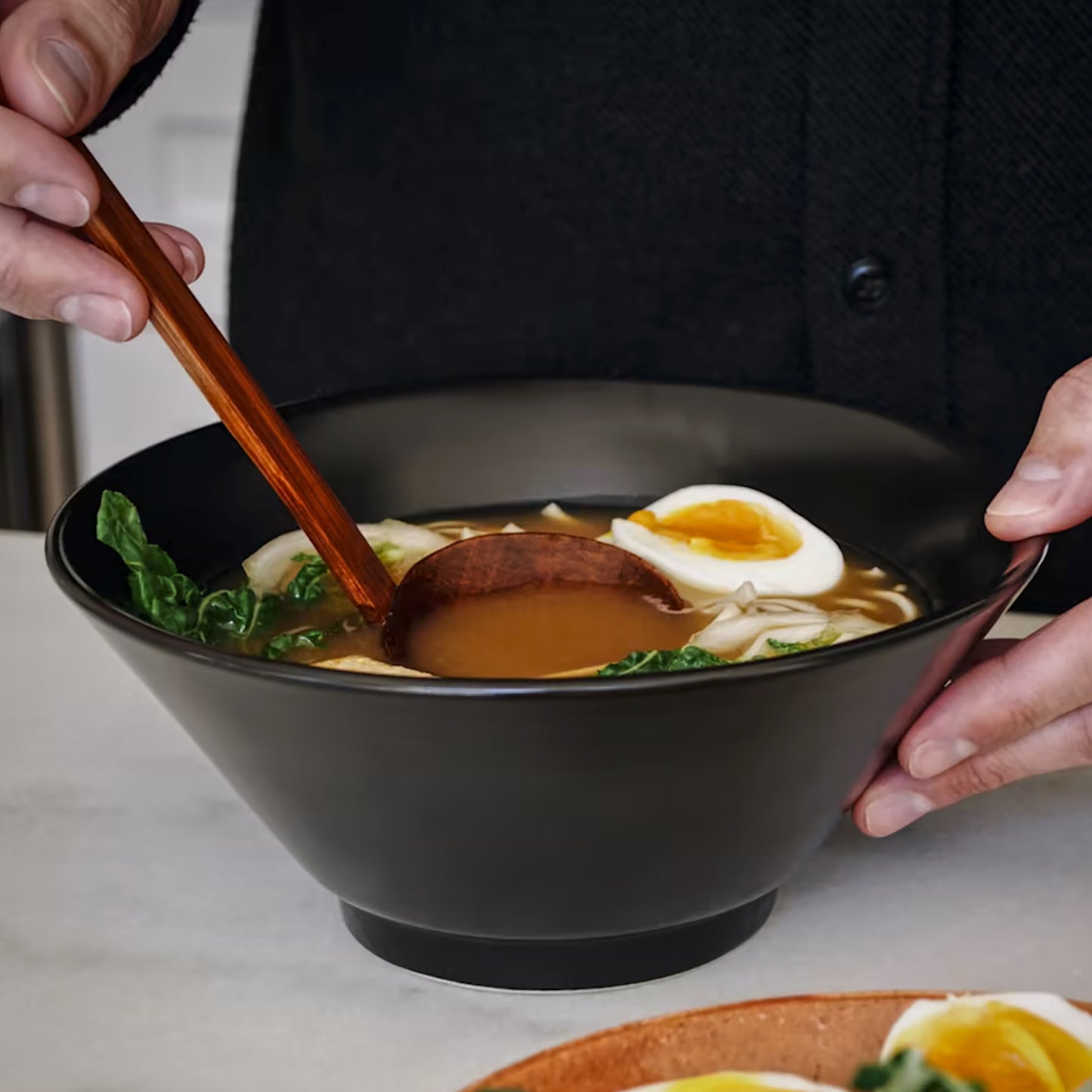 Ramen Bowl and Spoon - Set of 2