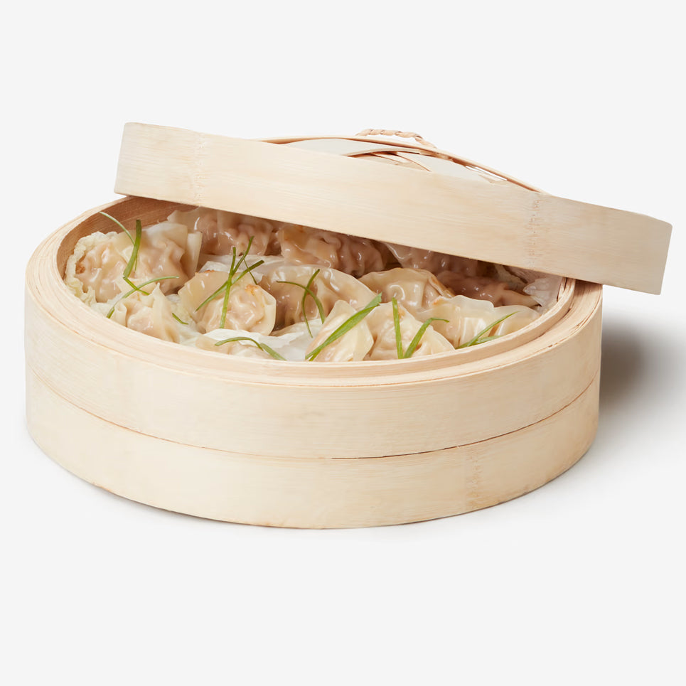 Bamboo Steamer and Chopsticks