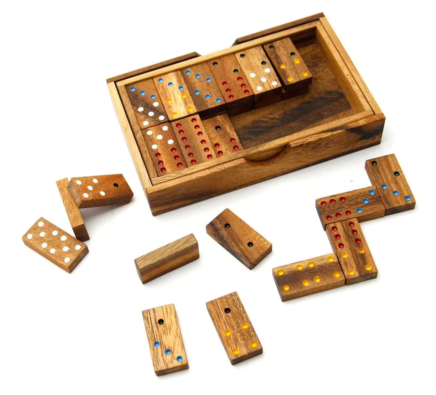 Wooden Domino Set